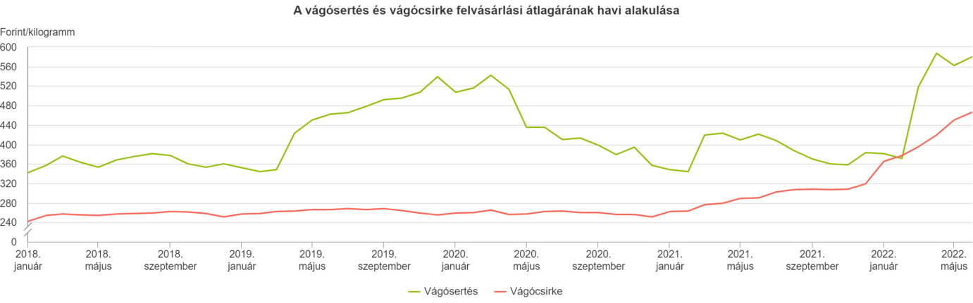 Az első hat hónapban 40 százalékkal nőttek a mezőgazdasági termelői árak