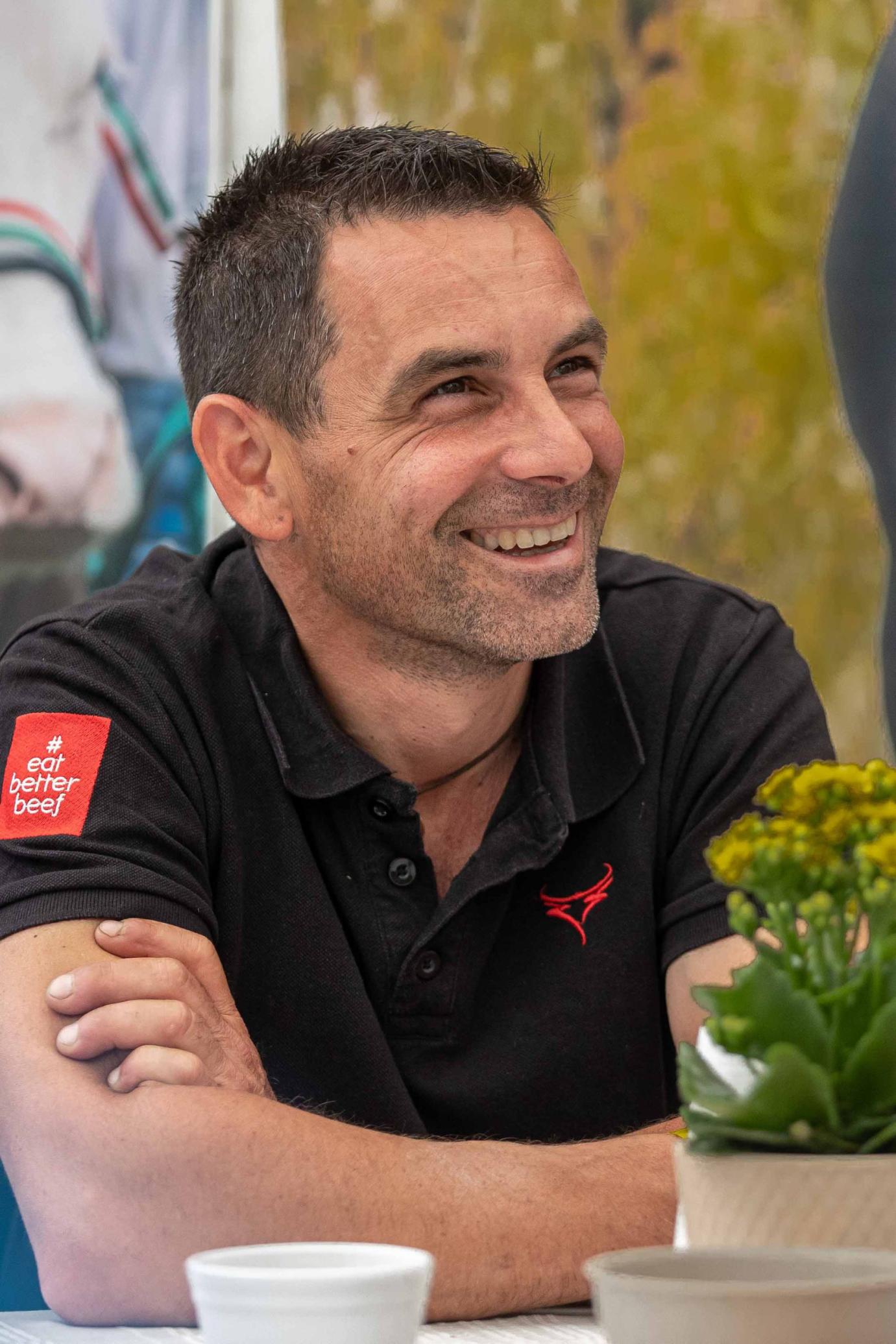 Nagy Pál, a MÁSZ tenyésztési nagydíjasa (NPK Charolais Farm Kft.)