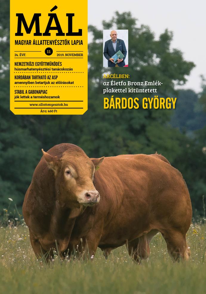 Magyar Állattenyésztők Lapja - 2019. november