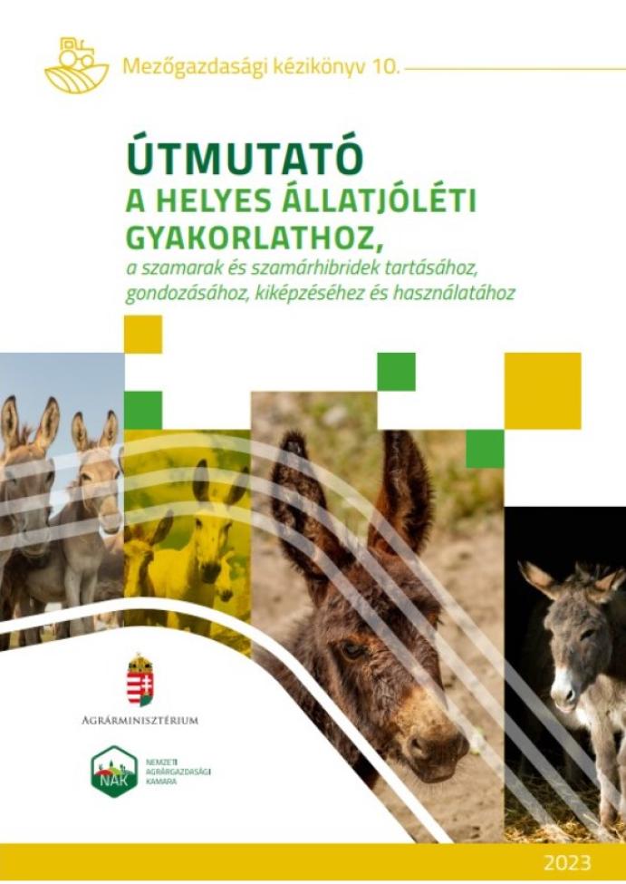 A szamarak és szamárhibridek helyes tartása – útmutatót adott ki a Kamara