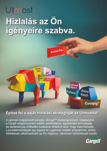A sertéstenyésztés jövedelmezőségének maximalizálása a Cargill Utmost™ megoldásával