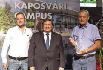 Teltházas díjkiosztó a KÁN Egyetemi Napokon