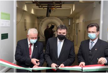 A világ ötödik ló-CT készülékét adták át az Állatorvostudományi Egyetemen