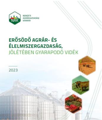 Kiadvány jelent meg a hazai agrárium kihívásairól és fejlődési lehetőségeiről