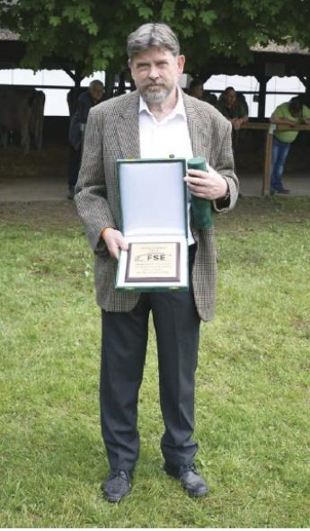 NYÍRI ANDRÁS, az év sertéstenyésztője