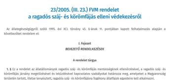 MEG KELL ERŐSÍTENI AZ ÁLLATEGÉSZSÉGÜGYI SZOLGÁLATOKAT